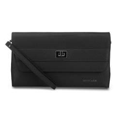 Women's evening handbag, black, 91-4E-623-1, Photo 1