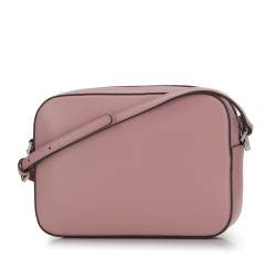 Leather cross body bag, muted pink, 29-4E-005-PPP, Photo 1