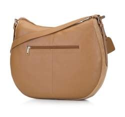 Women's leather shoulder bag, camel-golden, 92-4E-201-5Z, Photo 1