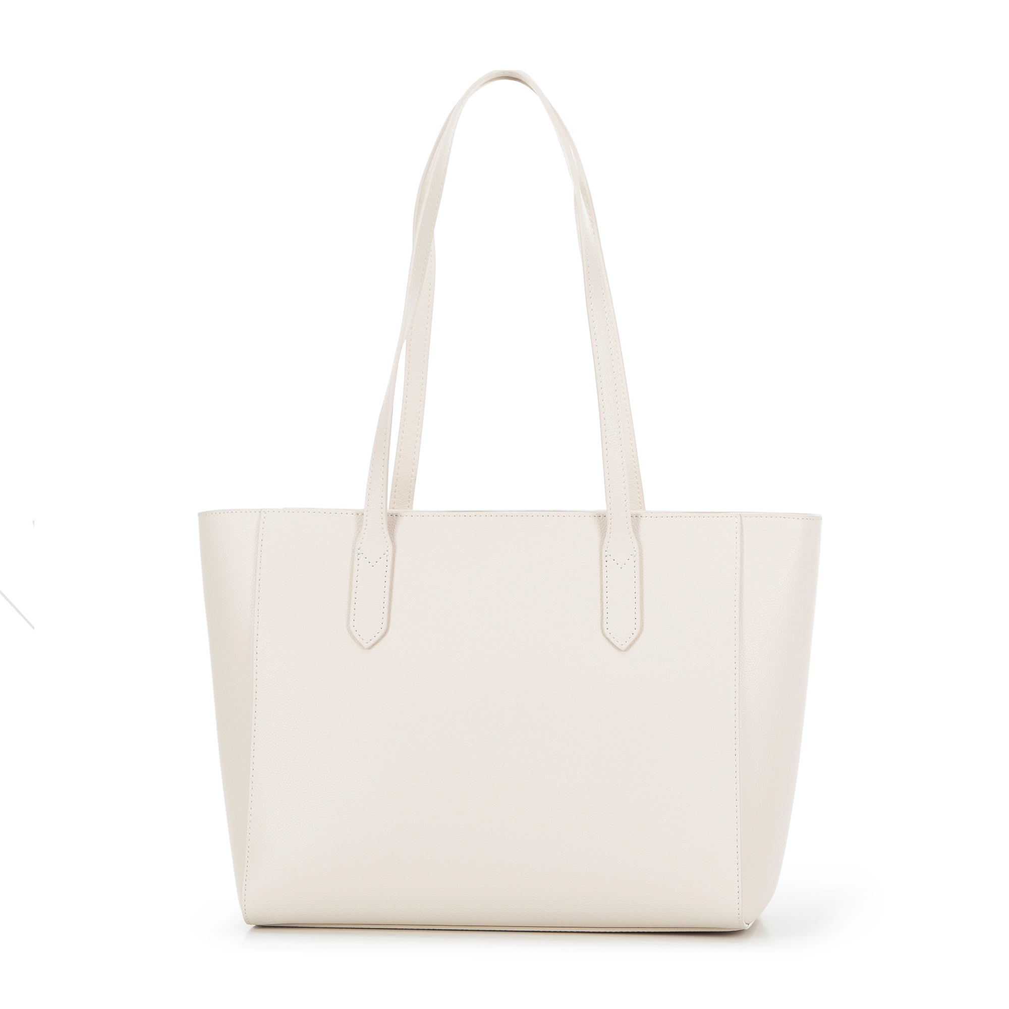 Krémová dámska shopper kabelka Wittchen s moderným vzhľadom, Vyberte variant krémová