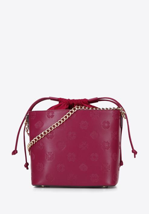 Handbag, dark pink, 95-4E-671-P, Photo 2