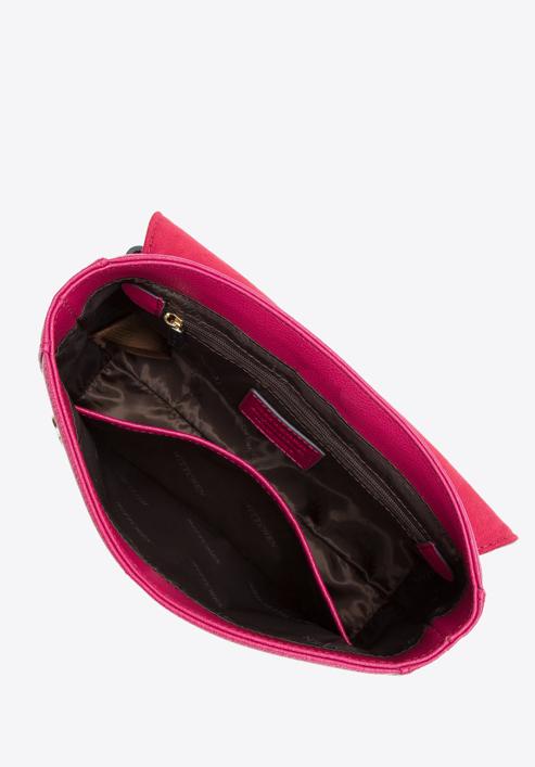 Small leather tote bag, pink, 97-4E-623-3, Photo 3