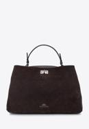 Handbag, dark brown, 95-4E-025-1, Photo 1