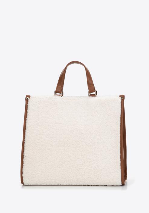 Tote bag, cream-brown, 97-4Y-505-9, Photo 2