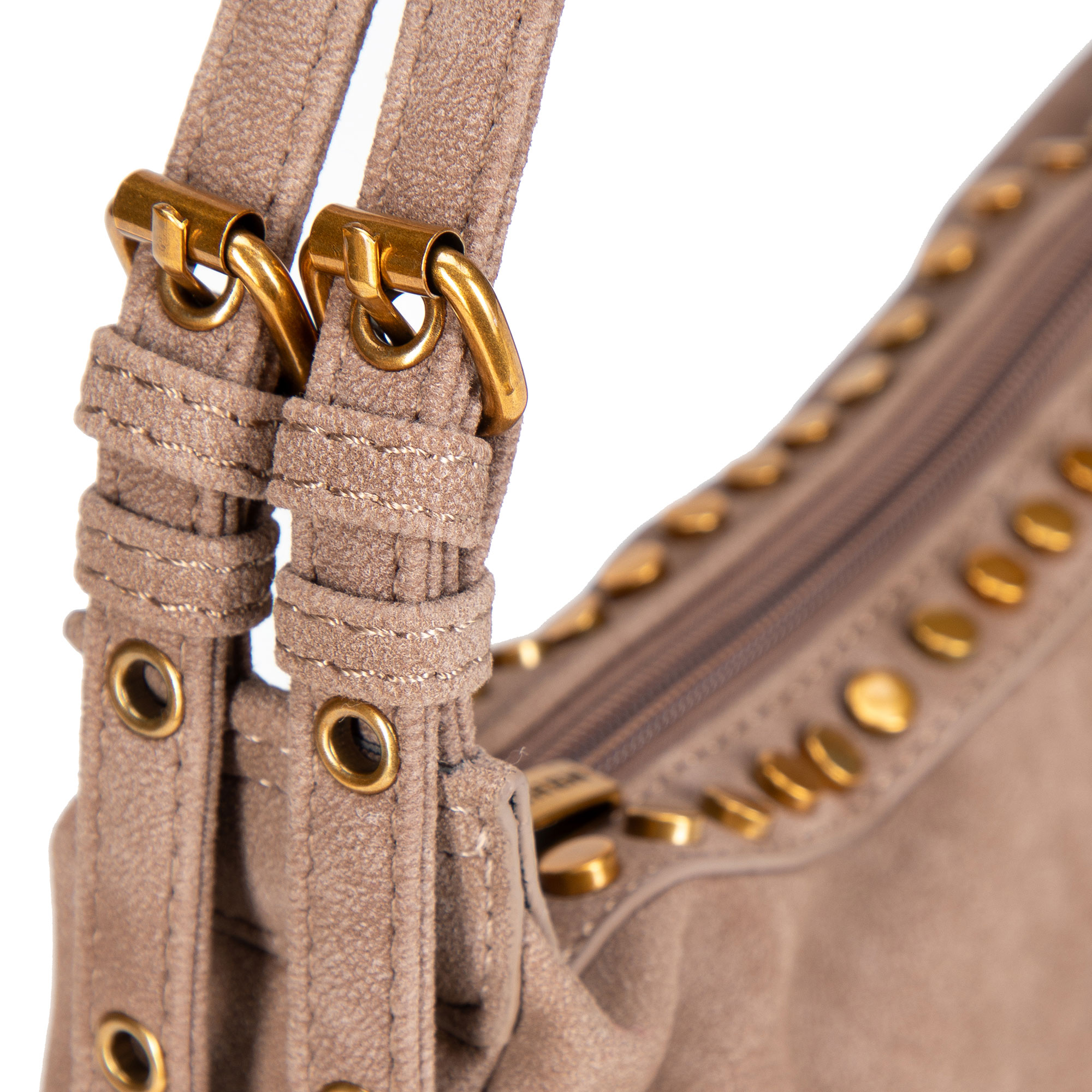 Béžová dámska crossbody kabelka Wittchen z polyesteru s elegantným vzhľadom, Vyberte variant béžová