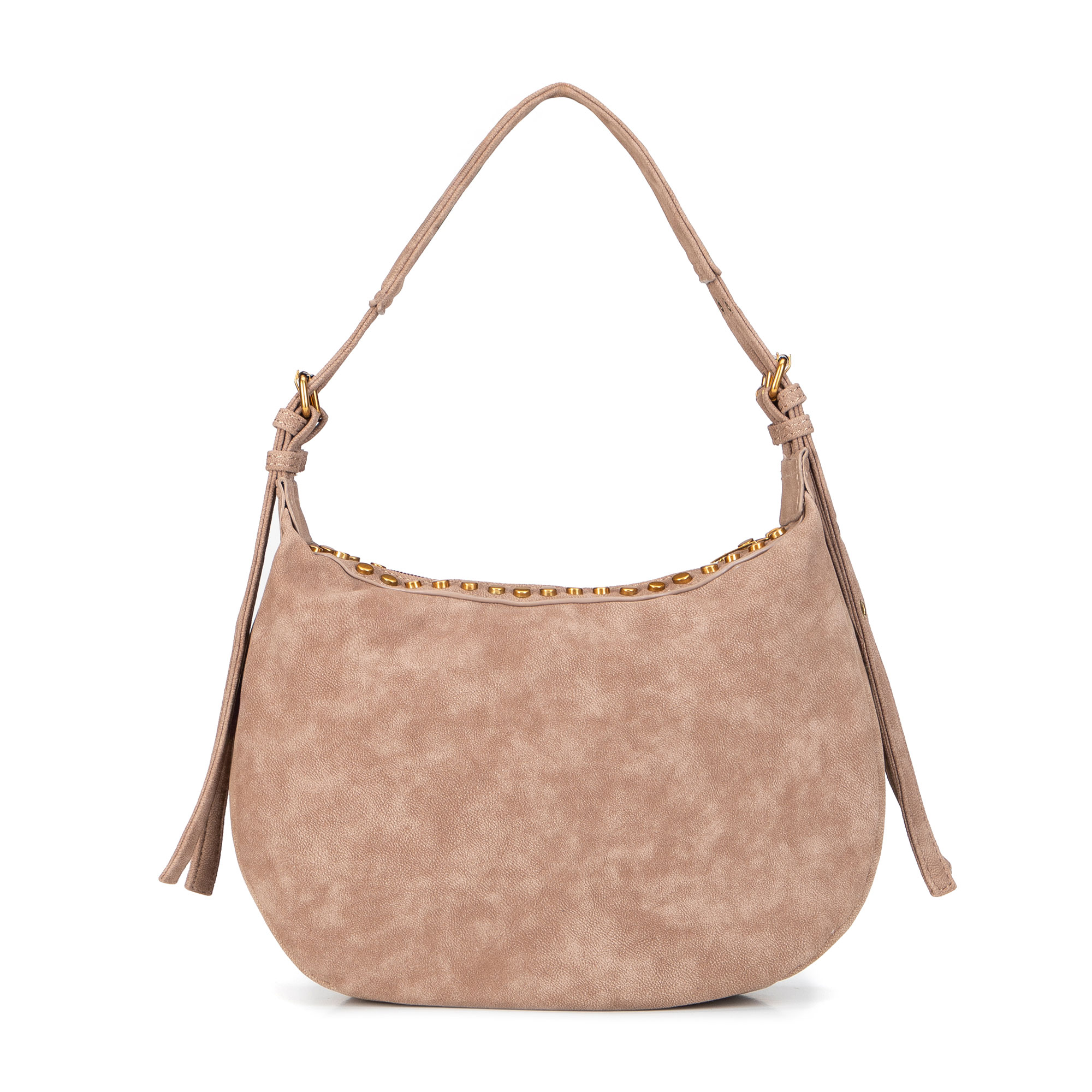Béžová dámska crossbody kabelka Wittchen z polyesteru s elegantným vzhľadom, Vyberte variant béžová