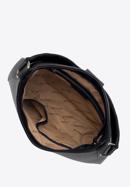 Faux leather handbag with tassel detail, black, 96-4Y-216-Z, Photo 3