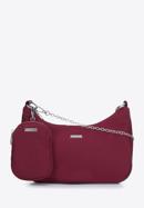 Cross body bag with coin purse, burgundy, 92-4Y-313-8, Photo 1