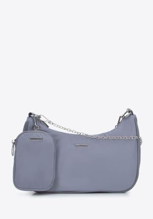 Cross body bag with coin purse, grey, 92-4Y-313-8, Photo 1
