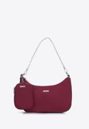 Cross body bag with coin purse, burgundy, 92-4Y-313-3, Photo 2