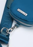 Cross body bag with coin purse, turquoise, 92-4Y-313-3, Photo 5