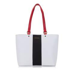 Handbag, white-red, 92-4Y-208-0, Photo 1