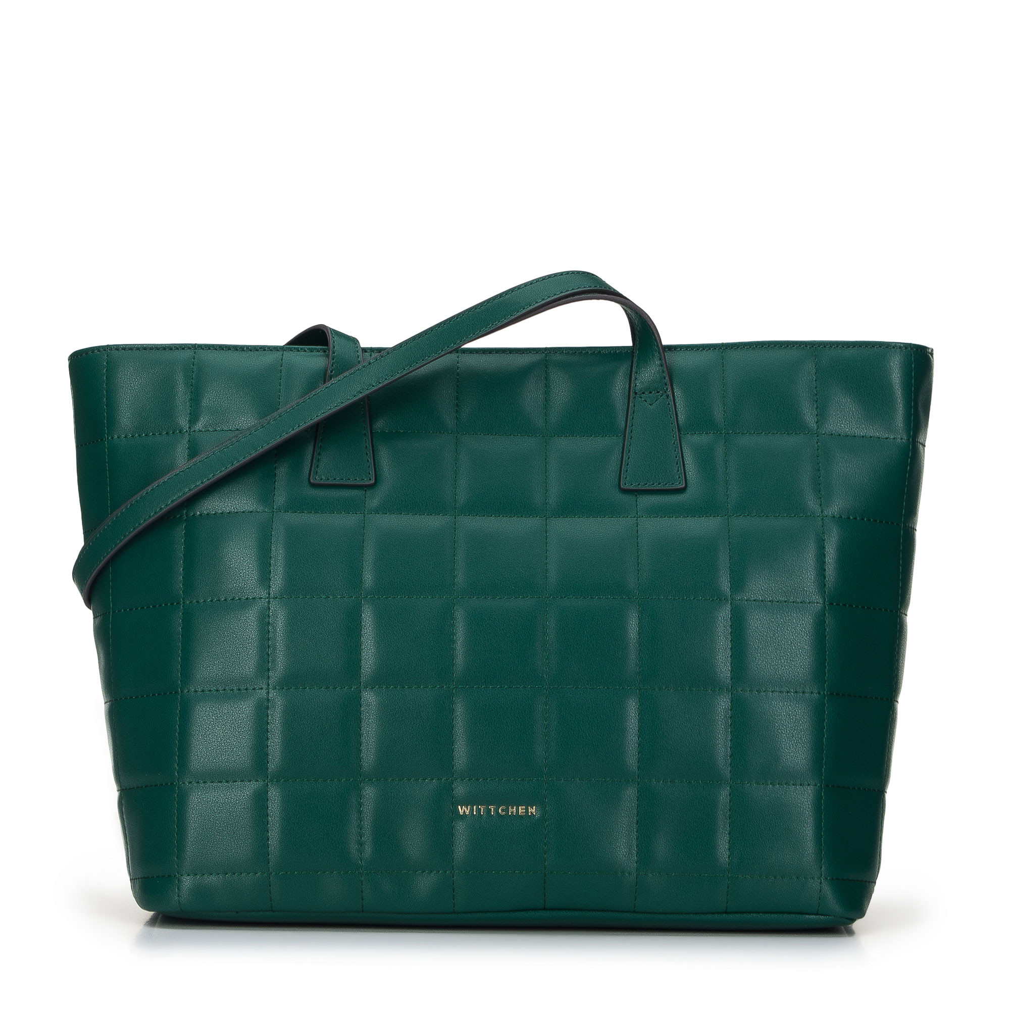 Prešívaná kožená shopper kabelka Wittchen 95-4E-657-Z