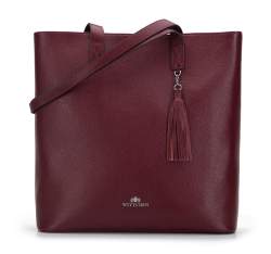 Handbag, burgundy, 95-4E-645-3, Photo 1