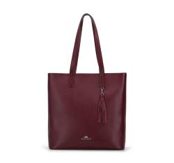 Handbag, burgundy, 95-4E-645-3, Photo 1