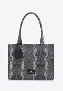 Shopper bag, grey-black, 97-4E-504-X4, Photo 1