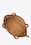 Large faux leather shopper bag, beige-brown, 98-4Y-405-91, Photo 4