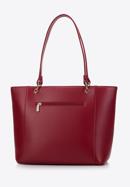 Faux leather shopper bag, red, 97-4Y-631-3, Photo 3