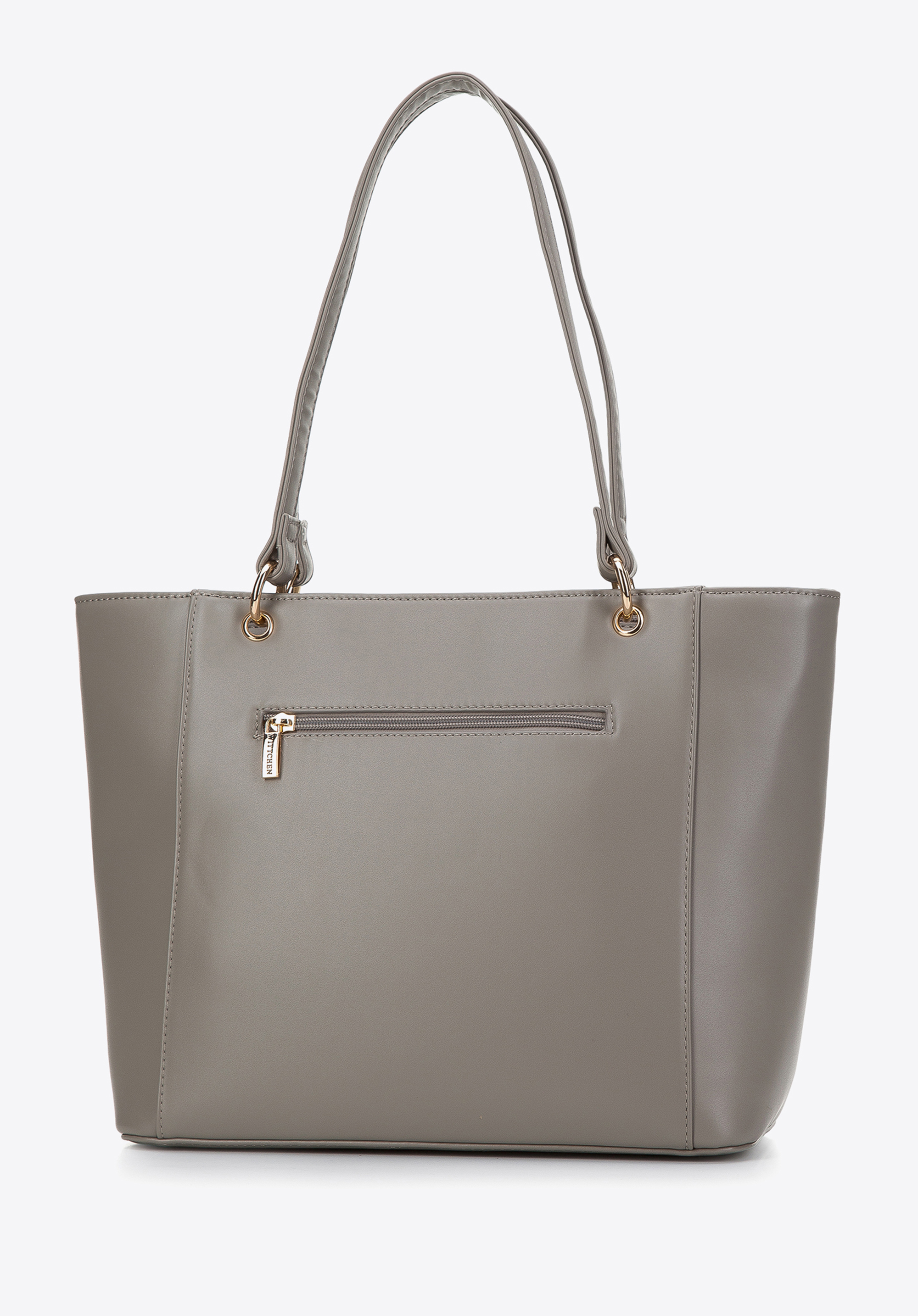 Faux deals leather shopper