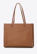 Faux leather shopper bag, brown, 97-4Y-632-5, Photo 3