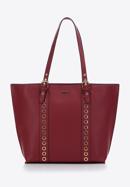 Studded strap shopper bag, red, 97-4Y-771-8, Photo 1
