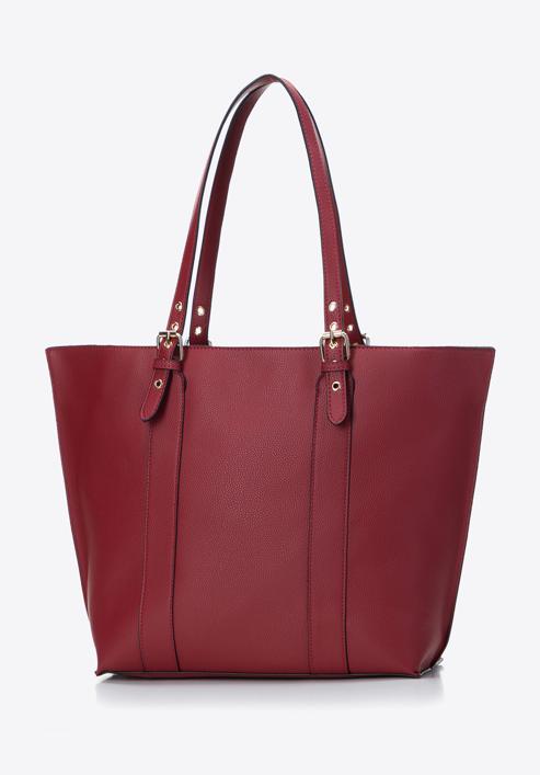 Studded strap shopper bag, red, 97-4Y-771-8, Photo 3