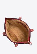 Torebka shopperka z nitowanymi paskami, czerwony, 97-4Y-771-1, Zdjęcie 4