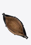 Women's large nylon shopper bag, black, 97-4Y-101-3, Photo 4