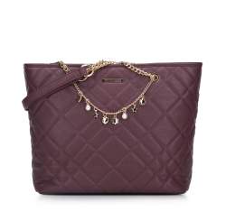 Handbag, burgundy, 95-4Y-401-3, Photo 1