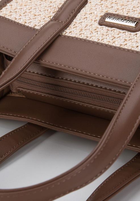 Handbag, beige-brown, 94-4Y-502-5, Photo 4