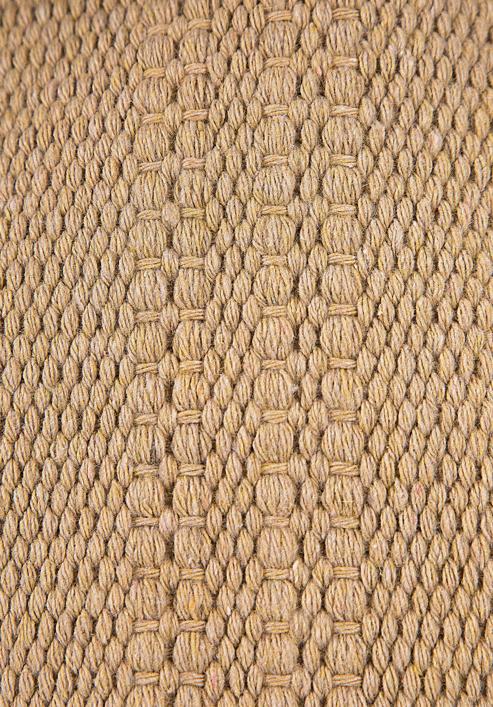 Large fringed woven shopper bag, beige, 98-4Y-400-1, Photo 5
