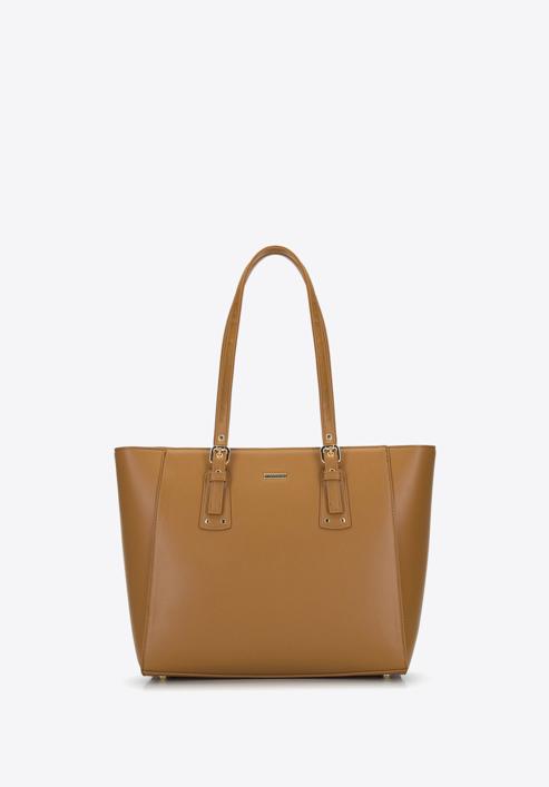 Shopper bag with adjustable shoulder straps, camel, 92-4Y-610-50, Photo 2