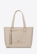 Shopper bag with removable pouch 'pro eco', light beige, 97-4Y-231-4, Photo 2