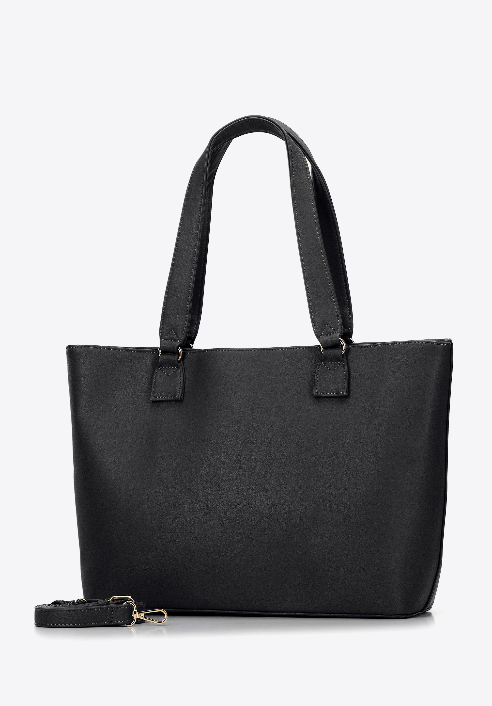 Torebka shopperka z wyjmowanym etui pro-eco, czarny, 97-4Y-231-1, Zdjęcie 1