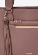 Shopper bag with removable pouch 'pro eco', muted violet, 97-4Y-231-F, Photo 6