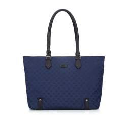 Handbag, navy blue, 95-4-908-N, Photo 1