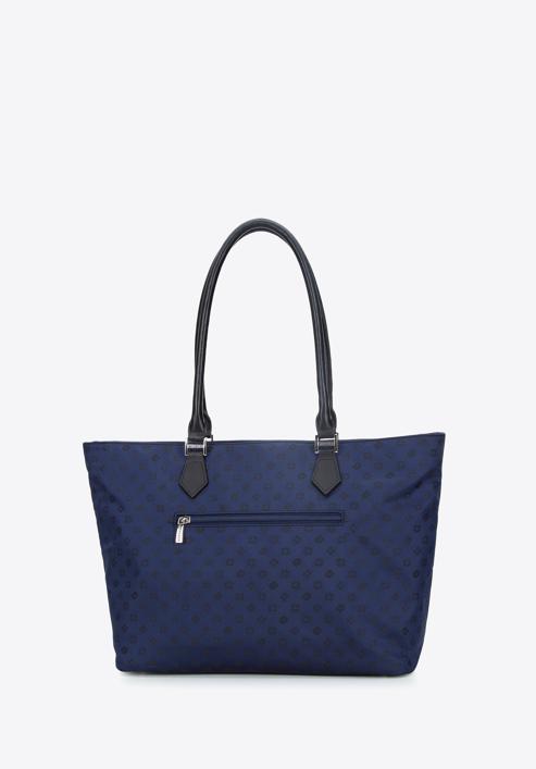 Handbag, navy blue, 95-4-908-N, Photo 2