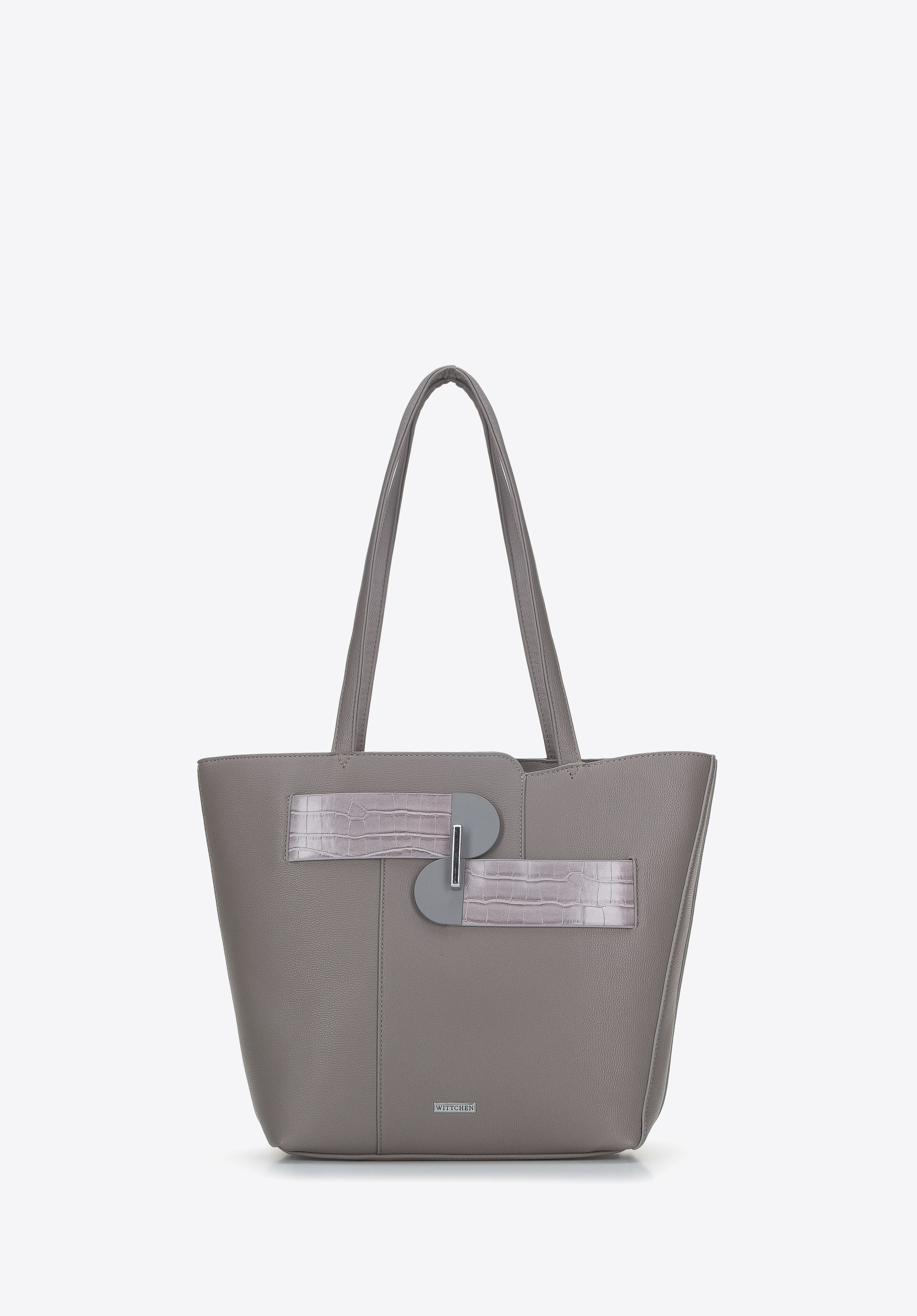 Handbag, grey, 94-4Y-602-8, Photo 1