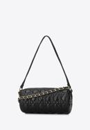 Quilted faux leather handbag, black, 93-4Y-543-Z, Photo 3