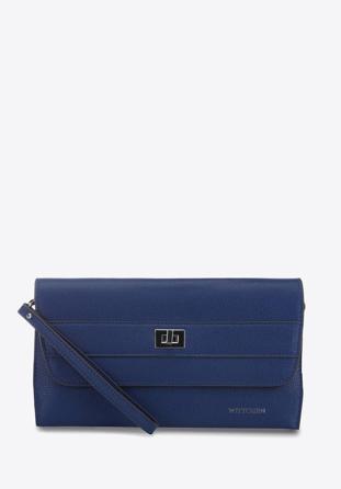 Women's evening handbag, blue, 91-4E-623-N, Photo 1