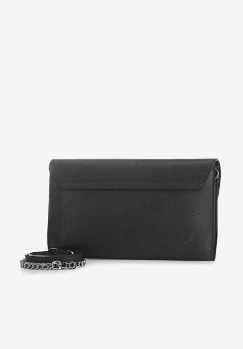Women's evening handbag, black, 91-4E-623-N, Photo 2