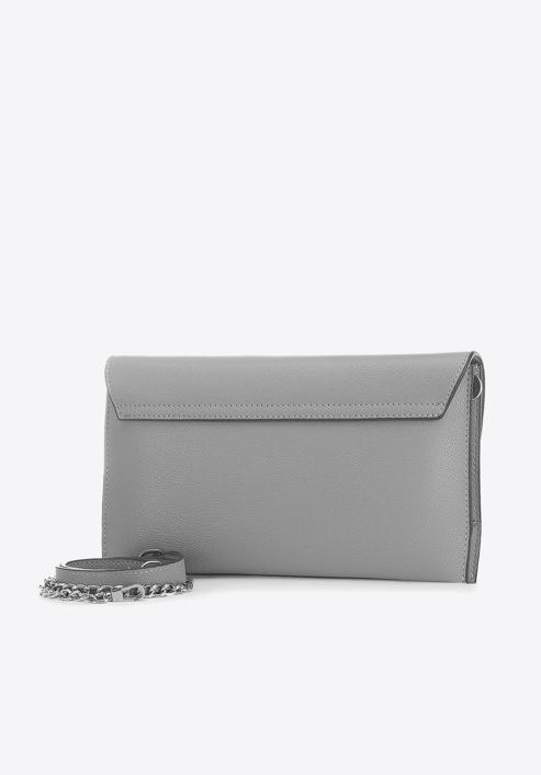 Women's evening handbag, grey, 91-4E-623-1, Photo 2