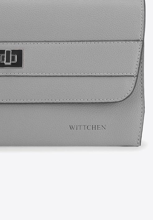Women's evening handbag, grey, 91-4E-623-N, Photo 5