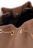 Leather hobo bag, brown, 95-4E-622-1, Photo 5