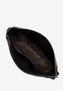 Leather hobo bag, black, 98-4E-606-1, Photo 3