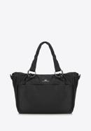 Women's shopper bag, black, 91-4E-313-4, Photo 1