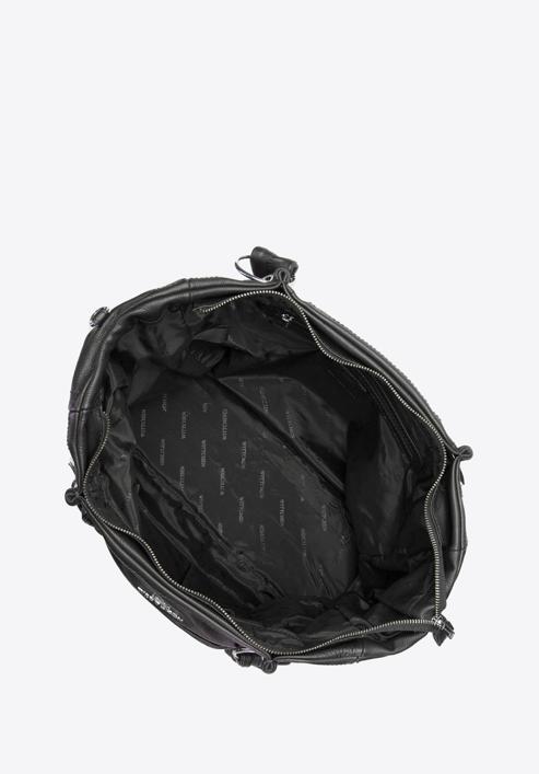 Women's shopper bag, black, 91-4E-313-4, Photo 4