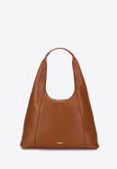 Faux leather hobo bag, brown, 97-4Y-511-0, Photo 1
