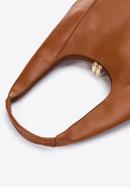 Faux leather hobo bag, brown, 97-4Y-511-0, Photo 4