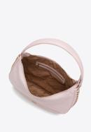 Faux leather hobo bag with interwoven chain detail, pink, 98-4Y-514-1, Photo 3